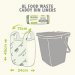 GreenAware, Kompostowalne worki na odpady spożywcze, 8L, 40szt.