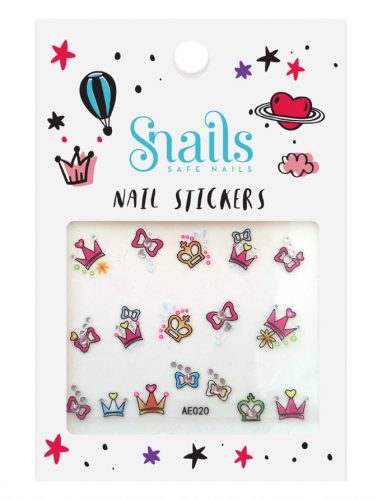 Snails, Naklejki na Paznokcie Perfect Princess dla dziewczynek