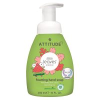 Attitude, Little Leaves, Naturalne mydło w piance do rąk dla dzieci, Arbuz i Kokos, 295 ml