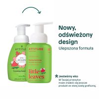 Attitude, Little Leaves, Naturalne mydło w piance do rąk dla dzieci, Arbuz i Kokos, 295 ml