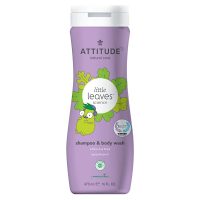 Attitude, Little Leaves, Płyn do mycia i szampon 2w1, Gruszkowy Nektar i Wanilia, 473 ml
