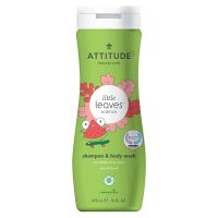 Attitude, Little Ones, Płyn do mycia i szampon 2w1, Arbuz i Kokos, 473 ml