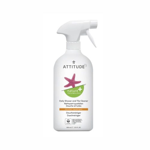 Attitude, Spray do czyszczenia kabiny prysznicowej o zapachu skórki cytrusowej, 800 ml