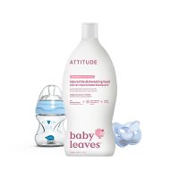 Attitude, Płyn do mycia butelek i akcesoriów dziecięcych, Bezzapachowy (fragrance free), 700 ml