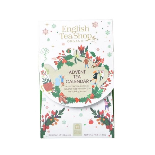 English Tea Shop, Kalendarz adwentowy, Advent Tea Canlendar White, 25 saszetek