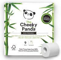 Cheeky Panda, Papier toaletowy trzywarstwowy 9 rolek, 1800 listków