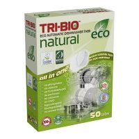 TRI-BIO, Ekologiczne Tabletki do Zmywarki All in One, 50 szt.