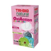 TRI-BIO, Tabletki do prania OXI ACTION COLOR, 18 szt