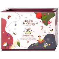 English Tea Shop, Herbata BIO Holiday Wellness 3 smaki, 12 piramidek