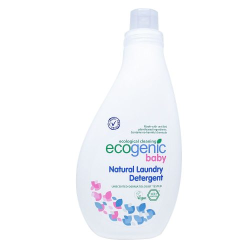 Ecogenic, Płyn do prania ubranek dziecięcych, bezzapachowy, 1000ml