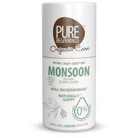 Pure Beginnings Organic Care, Dezodorant w kulce Monsoon, 75ml