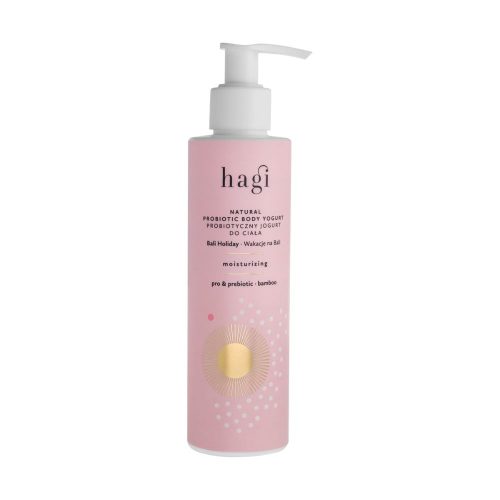 Hagi, Naturalny probiotyczny jogurt do ciała Wakacje na Bali, 200 ml