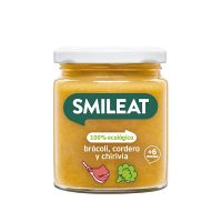 Smileat, BIO Słoiczek z brokułem, jagnięciną i pasternakiem 6m+, 230g