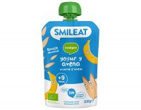 Smileat, BIO Mus z ekologicznymi płatkami owsianymi i jogurtem, 100g