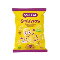 Smileat, BIO Smilitos, Chrupki kukurydziane z oliwą z oliwek z pierwszego tłoczenia 8m+, 38g