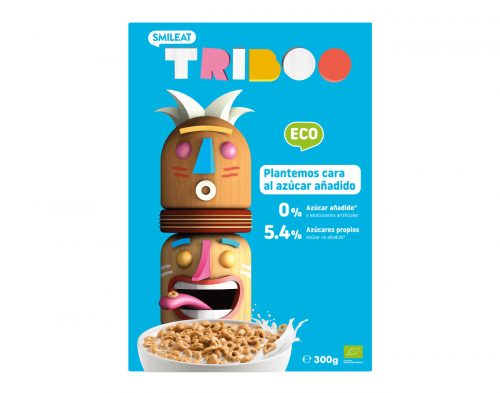 Triboo, BIO Płatki śniadaniowe kółka zbożowe bez cukru, 300g