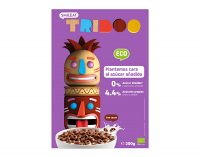 Triboo, BIO Płatki śniadaniowe kółka zbożowe kakao bez cukru, 300g