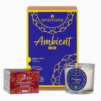 Orientana, Zestaw AMBIENT Box: krem do twarzy i świeca