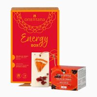 Orientana, Zestaw ENERGY Box: peeling do twarzy i zawieszka zapachowa
