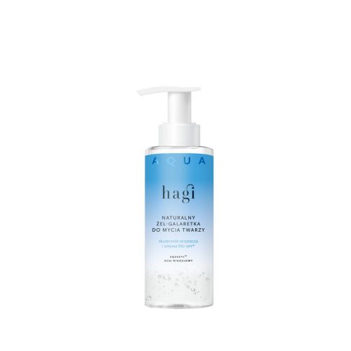 Hagi, AQUA łagodny żel galaretka do mycia twarzy, 150 ml