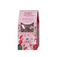 English Tea Shop, Herbata BIO, seria GIN BOTANICALS, Jabłko, Dzika Róża & Żurawina, 7 piramidek