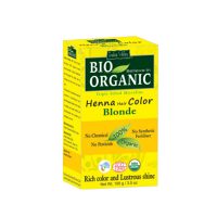 Indus Valley, Henna - farba do włosów na bazie henny, BLOND, w 100% ekologiczna, vege, 100 g