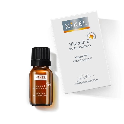 NIKEL, Witaminowe serum 100% naturalne z witaminą E, 10ml