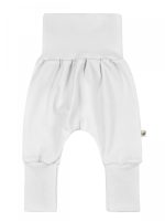 Nanaf Organic, BASIC, Spodnie pumpy, regulowany rozmiar, białe