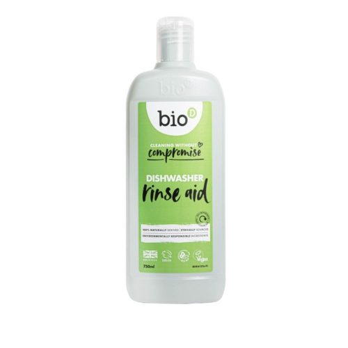 Bio-D, Nabłyszczacz do zmywarek, 750 ml