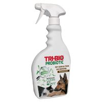 TRI-BIO, Probiotyczny Spray Usuwający Nieprzyjemne Zapachy Zwierząt i Odplamiacz 2w1, 420 ml