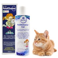 BIOLIFE PETAL CLEANSE™C Płyn oczyszczający dla kotów i małych zwierząt, zapobiegający alergii u ludzi, 350ml