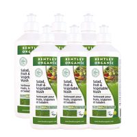 Bentley Organic, Płyn do Mycia Sałat, Owoców i Warzyw - na bazie kwasków cytrynowych -  KARTON, 6szt.