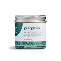 Georganics, Mineralna pasta do zębów w słoiku Spearmint, 60ml