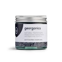 Georganics, Mineralna pasta do zębów w słoiku Activated Charcoal, 60ml